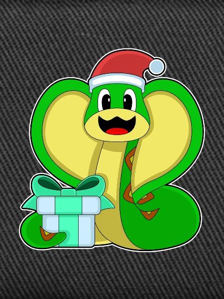 Snake Christmas Package