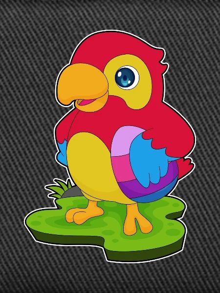 parrot Easter Easter egg