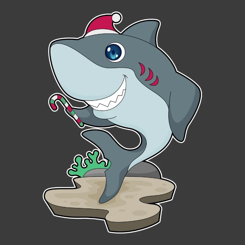 Requin Canne de Noël