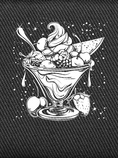 Ice cream sundae Drawing