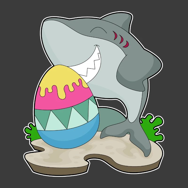Shark Easter Easter Egg