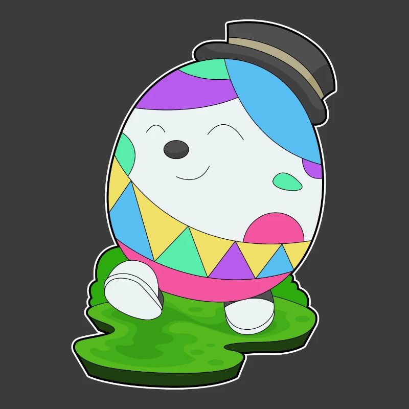 Easter Easter Egg Cylinder