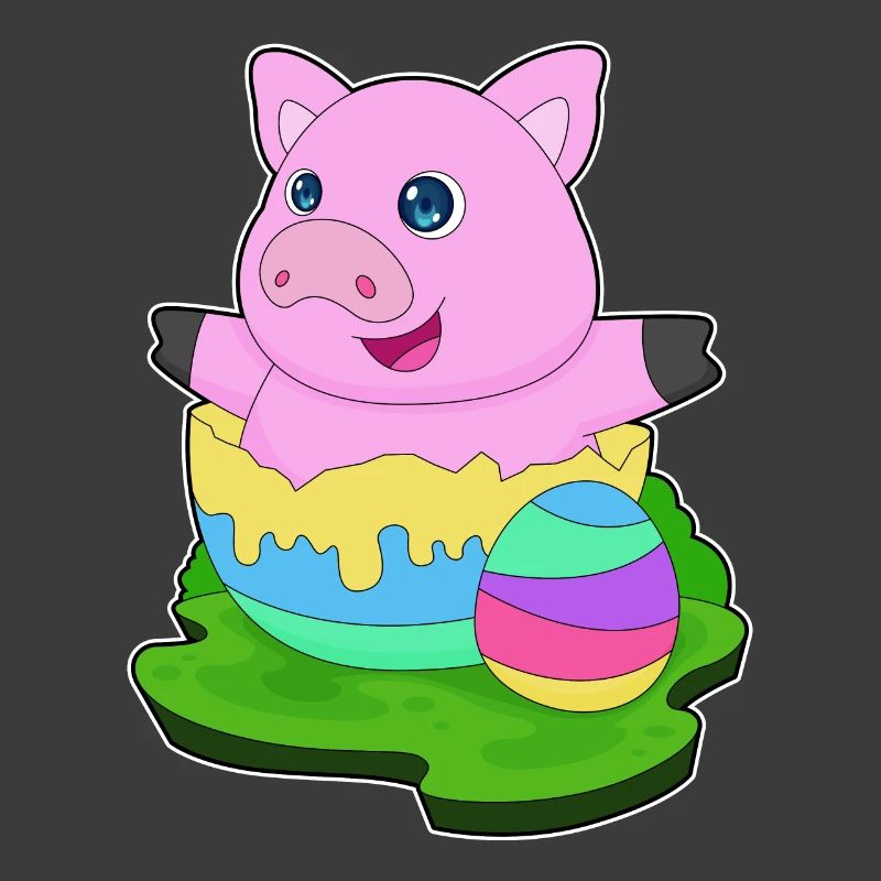 Oeuf de Pâques Cochon