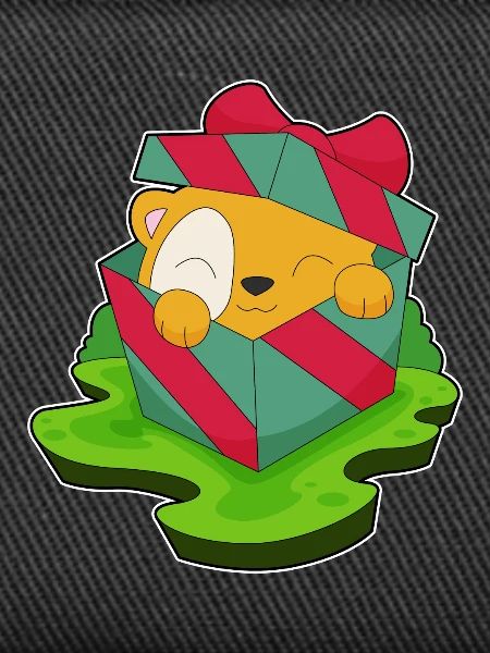 Hamster Christmas Package