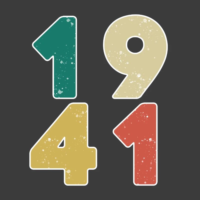 1941 - Born 1941 - Built in 1941