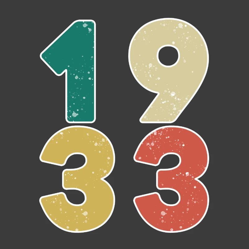 1933 - Born 1933 - Built in 1933