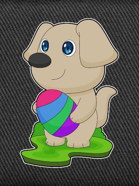 Dog Easter Easter Egg