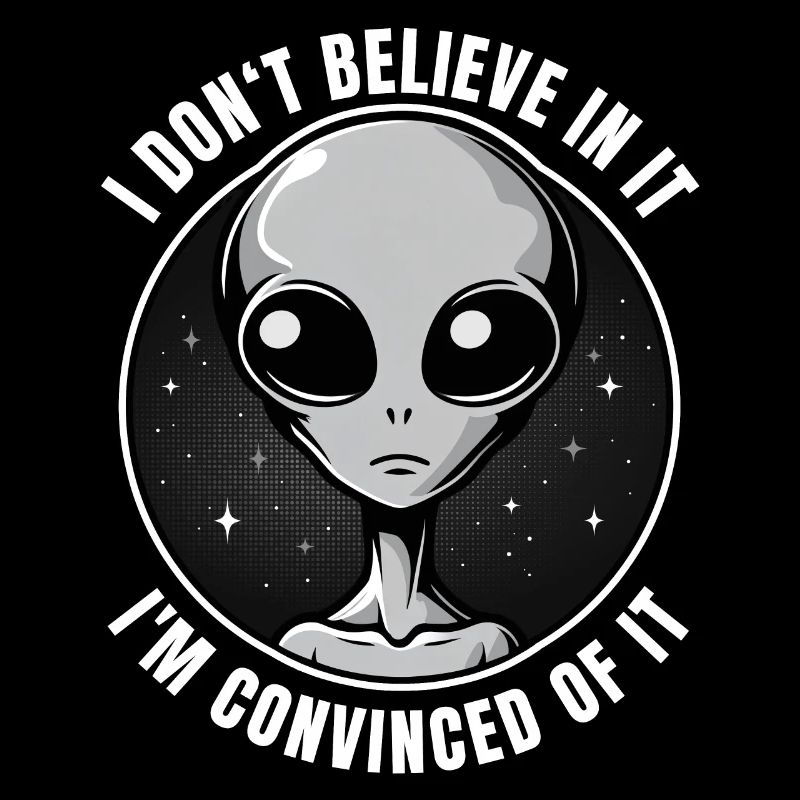 Alien Außerirdische Existenz Glauben Überzeugt