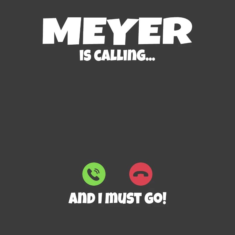 Meyer is calling ruft an Geschenkidee