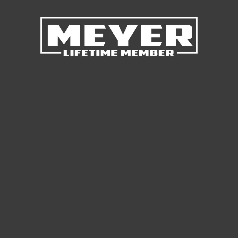 Meyer Lebenslang Nachname Spruch Geschenk