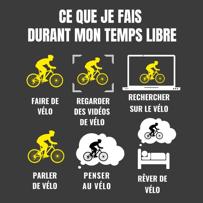 Ce Que Je Fais Durant Mon Temps Libre Vélo
