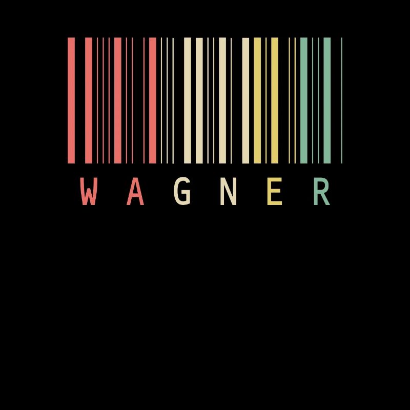 Nom de style de code-barres unique Wagner