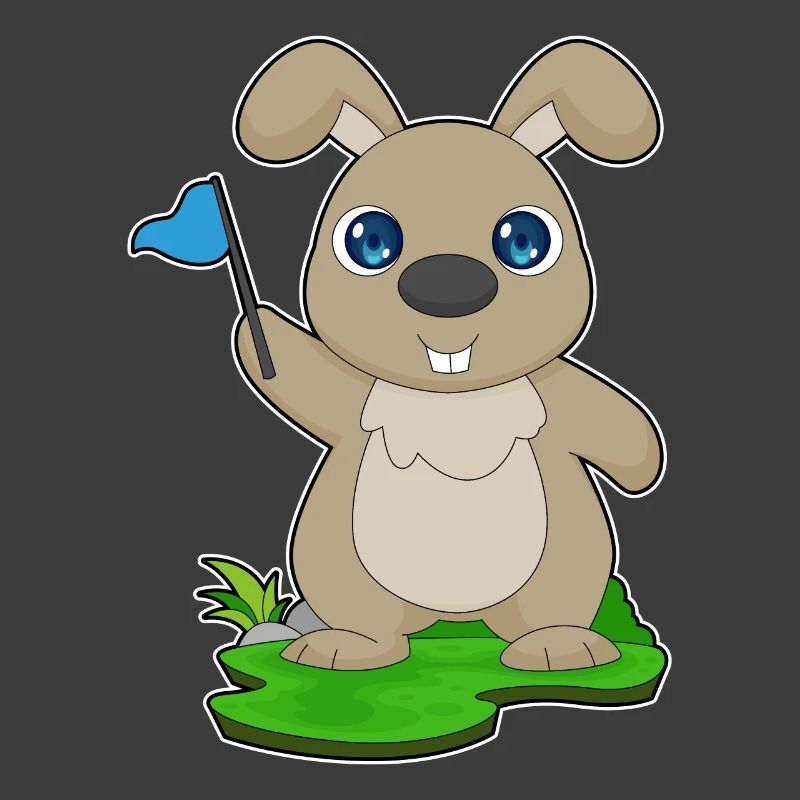 Drapeau du lapin