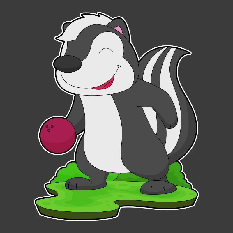 Skunk Bowling Boule de bowling