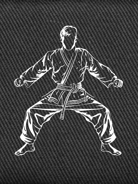 Karate Boy Drawing