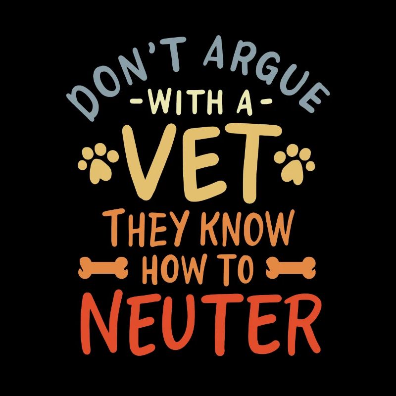 Don't discuss with a veterinarian