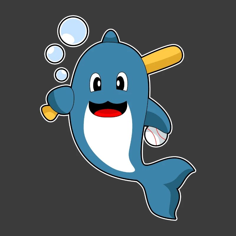 Delfin Baseball Baseballschläger