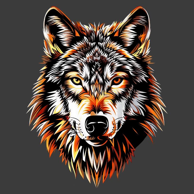 Wolf Motif Wolves Wolf Pack Gray Wolfhound Wolf
