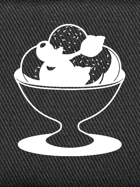 Ice cream sundae Drawing