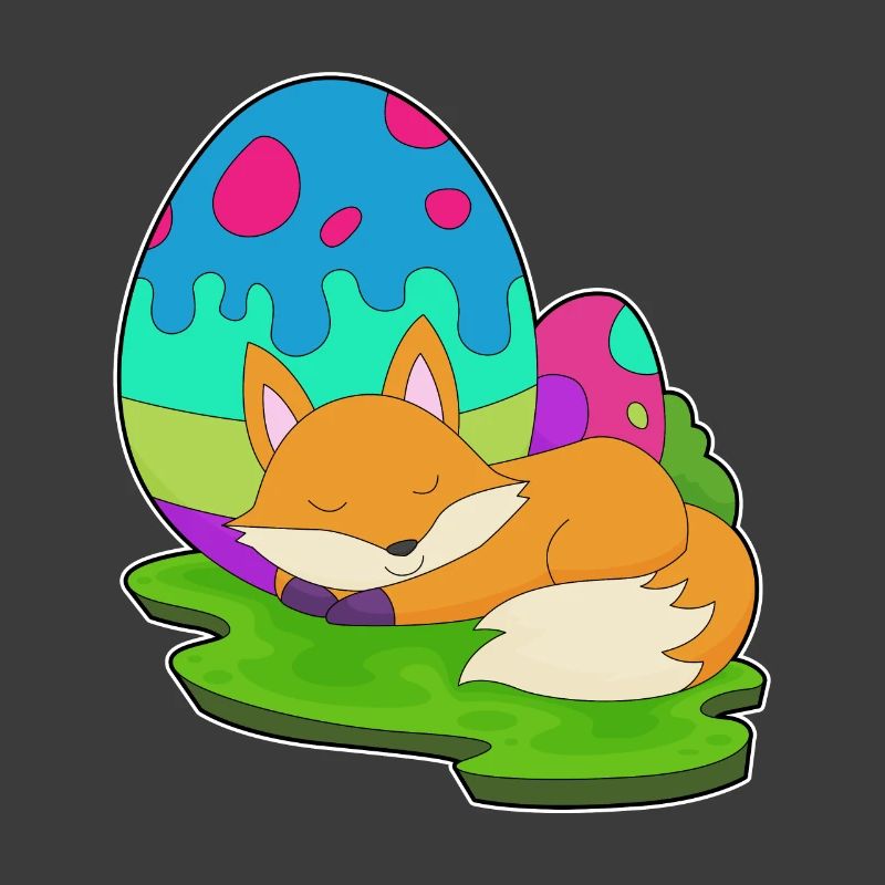 Fox Easter Easter Eggs