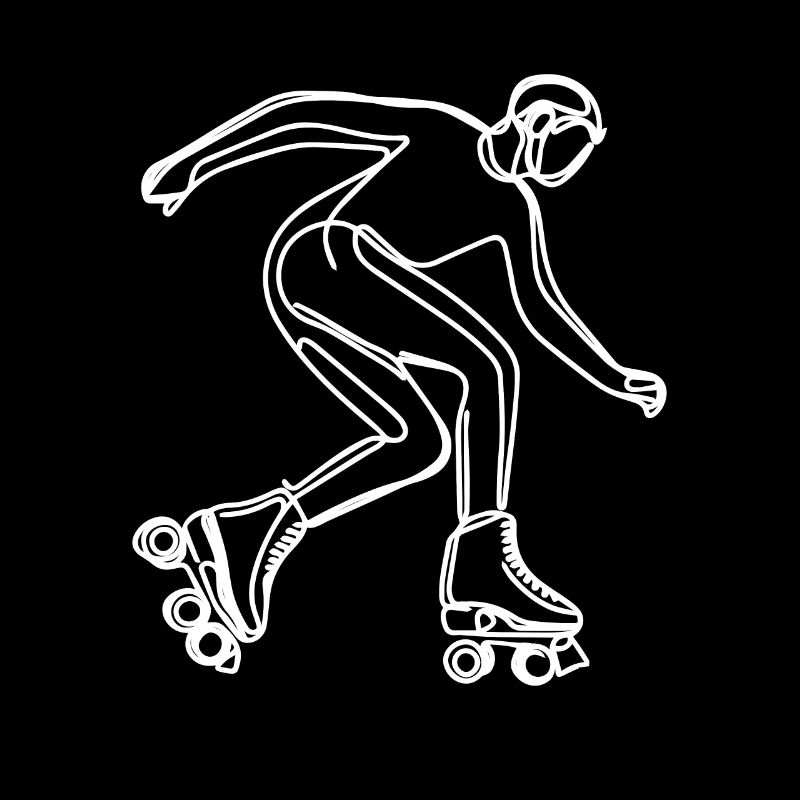 Roller Skater Drawing