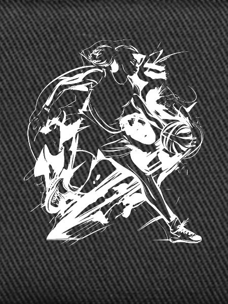 Basketball Player Drawing