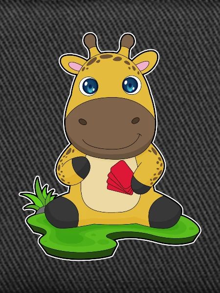 Giraffe Poker Pokerkarten