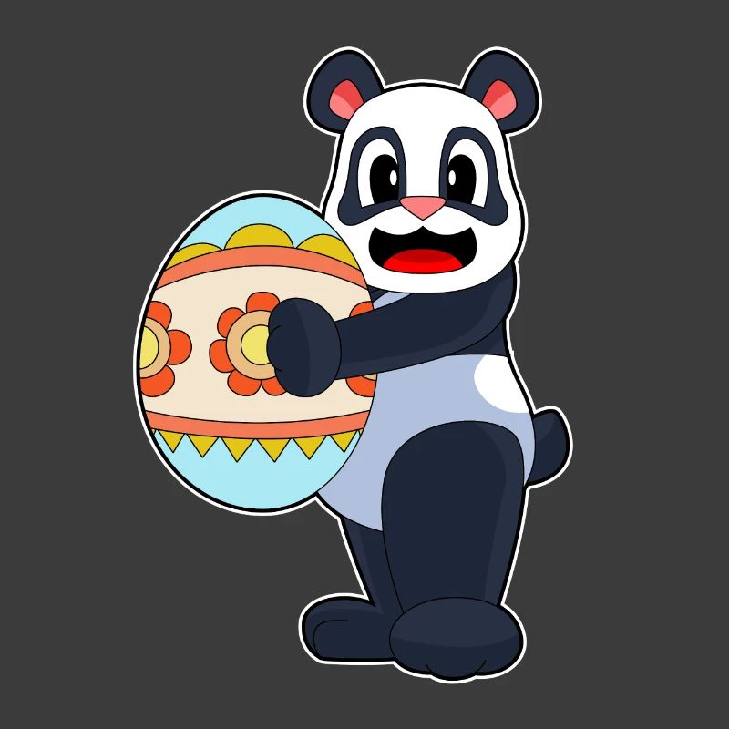 Panda Easter Easter Egg