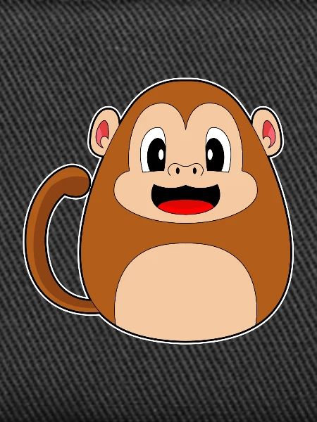 Monkey Easter Easter Egg