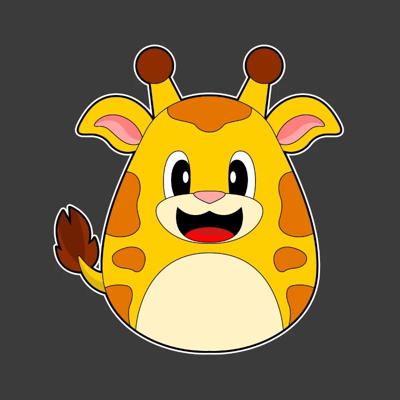 Giraffe Easter Easter Egg