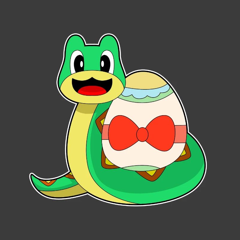 Snake Easter Easter Egg
