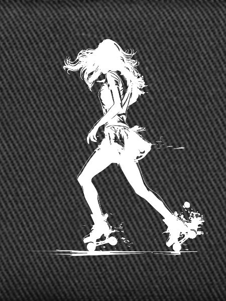 Roller Skater Drawing