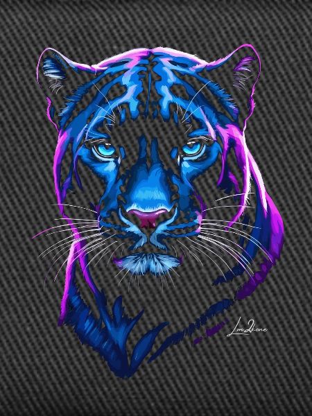 Neon Wild Panther