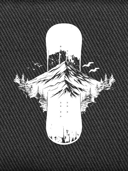 Snowboarding Sketch