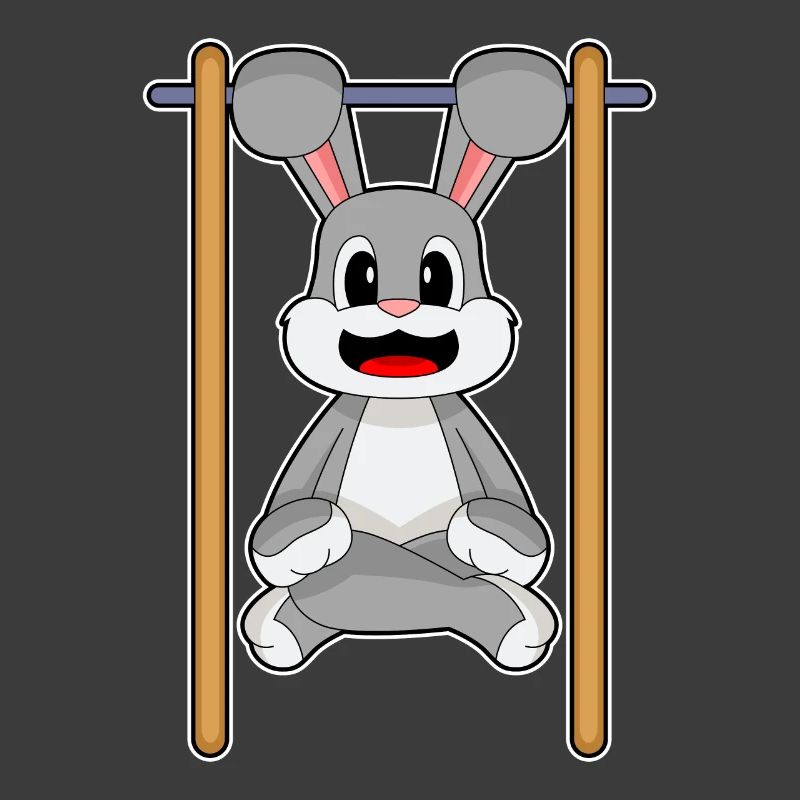 Bunny Bodybuilder Pull-ups Bodybuilding