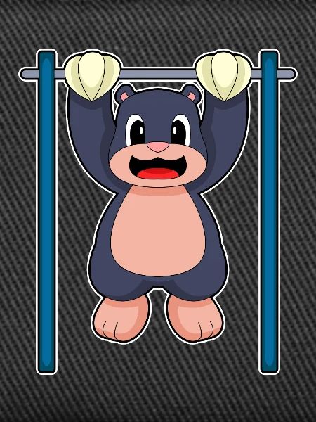 Mole Bodybuilder Pull-ups Bodybuilding