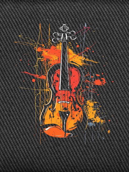 Violin Lineart