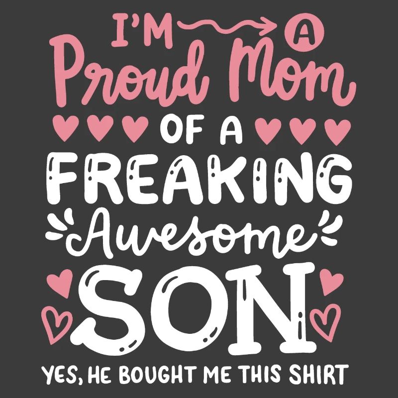 Stolze Mutter Sohn Muttertag