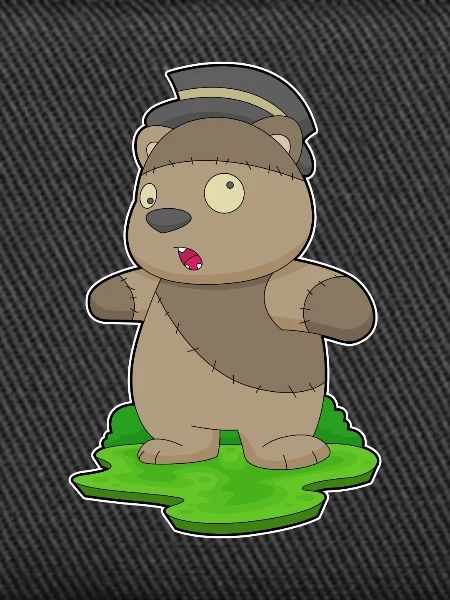 Bear Halloween Zombie