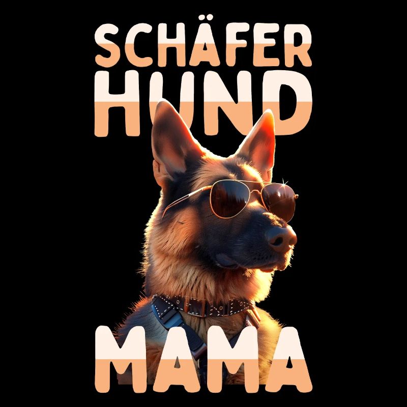 Schäferhund Mama Frauchen Muttertag Schäferhunde