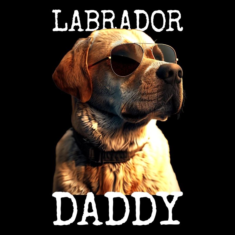 Labrador Daddy Papa Vatertag Labrador Retriever