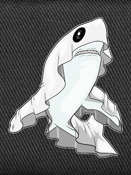 Shark Halloween Ghost
