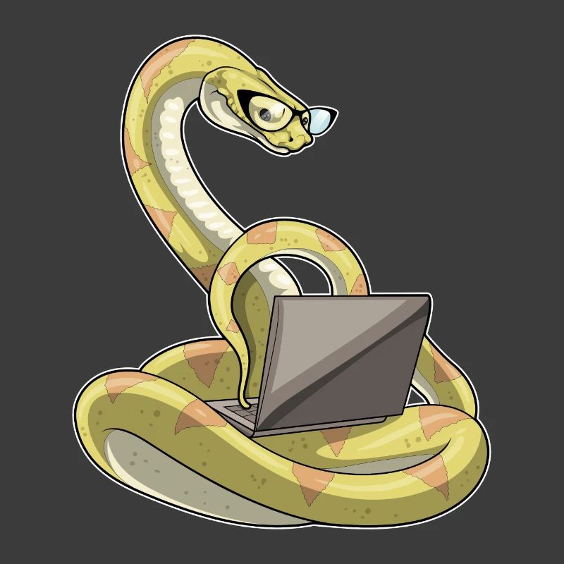 Ordinateur portable serpent