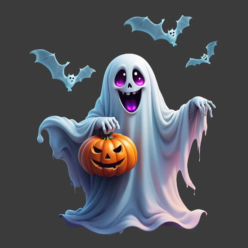 The charming Halloween design conveys.
