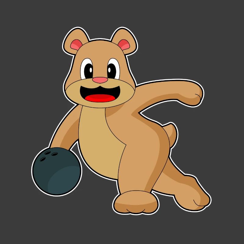 Bear Bowling Boule de bowling