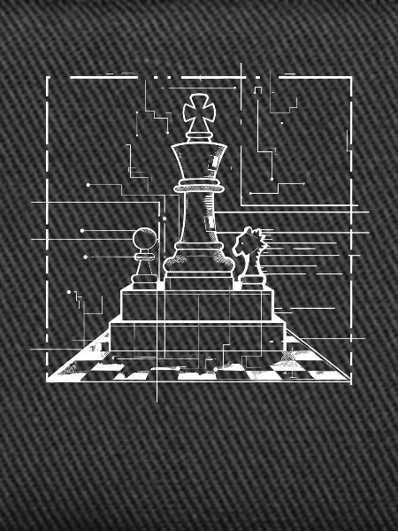 Chess Pieces Drawing