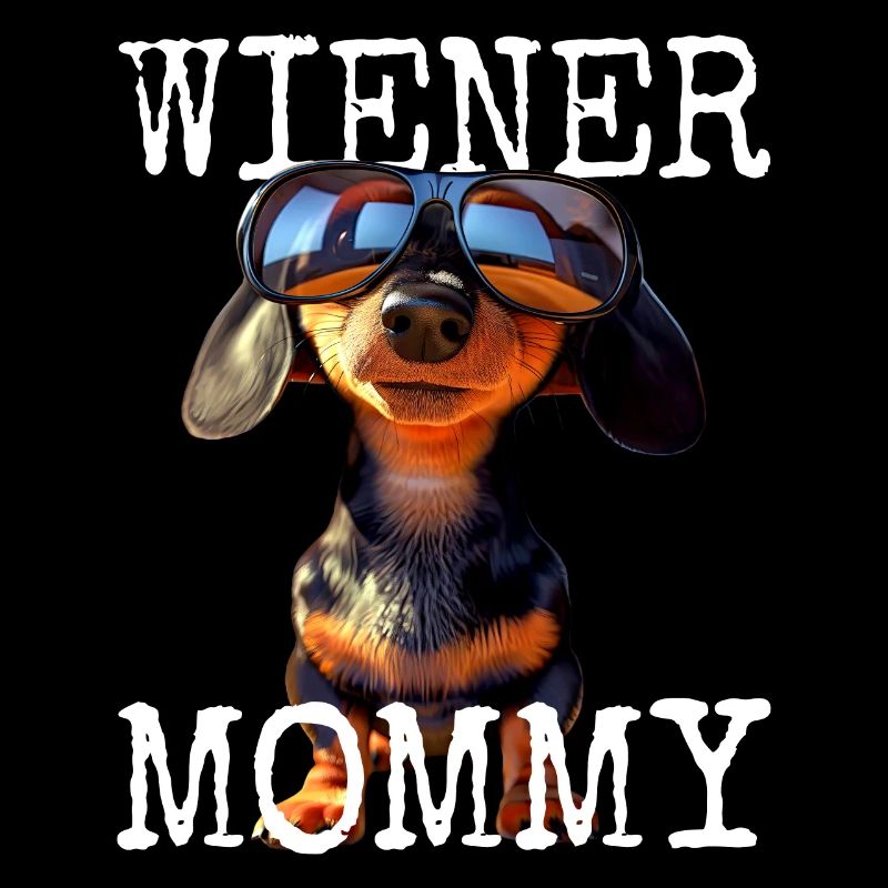 Wiener Mommy Dachshund Mama Dackel Mom Muttertag