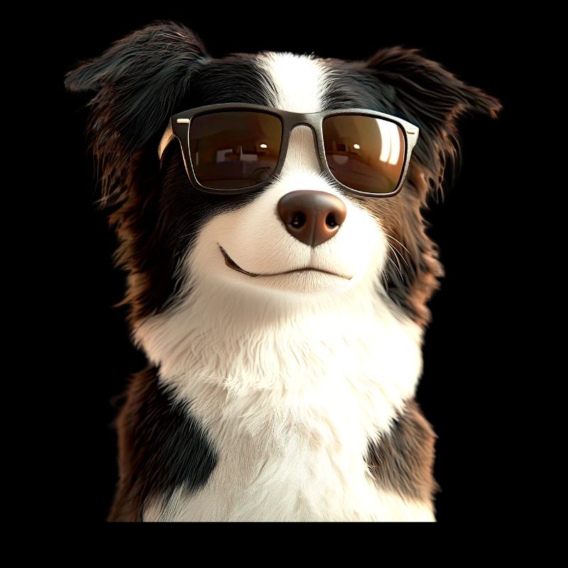 border collie chien amoureux chiot mignons collies