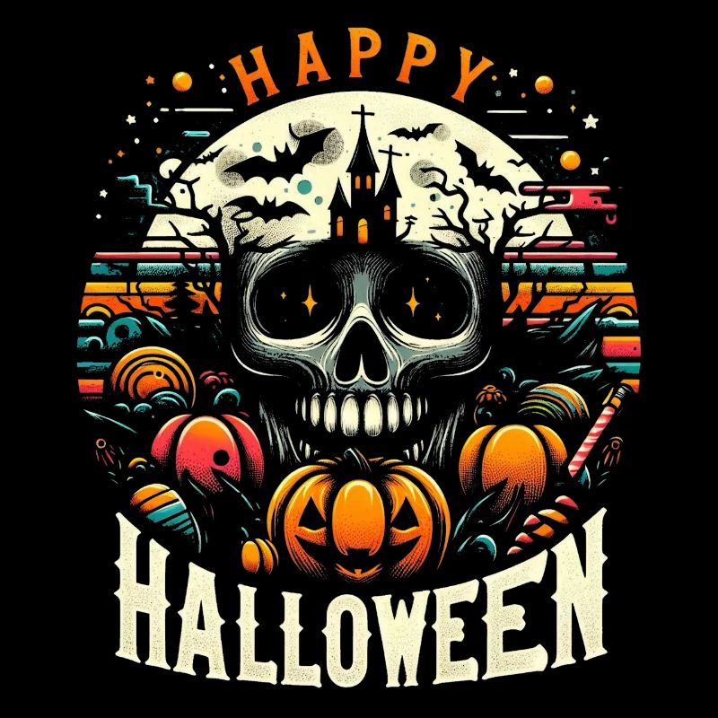 Halloween-Totenkopf