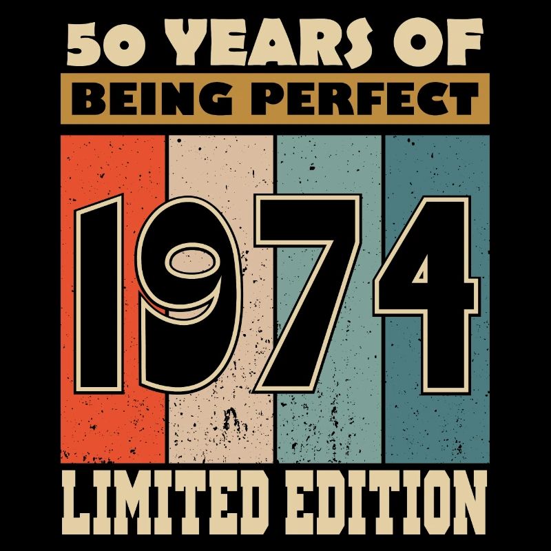 Vintage 1974 -50th anniversary